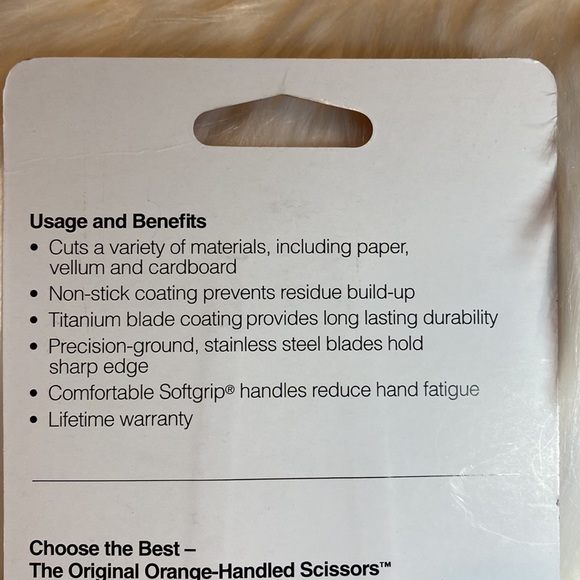 FISKARS Everyday Non-Stick Titanium Blade Coating Scissors, 8” - Factory Sealed - Picture 5 of 8